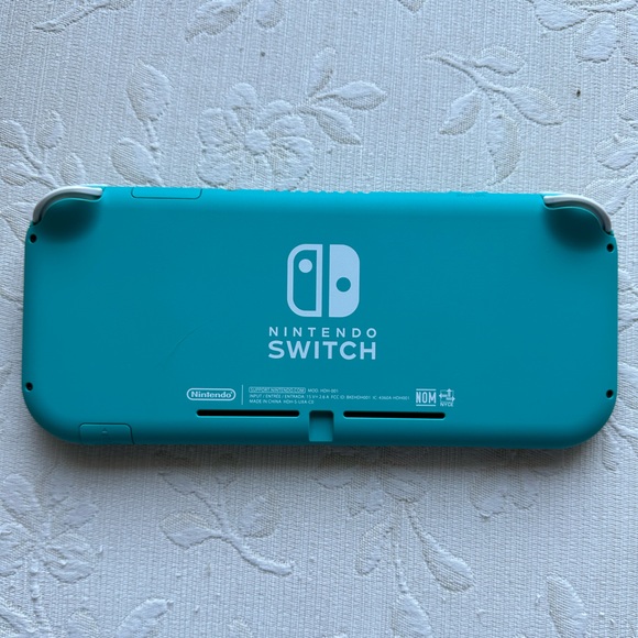 Nintendo Switch Lite w/ Removable Case (Turquoise) - Picture 2 of 4